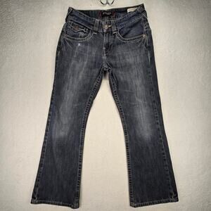 Guess Bootcut Jeans Mens 29x30  Relaxed Boot Rancho Fit y2k Button Flap Vintage